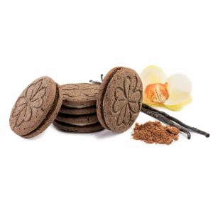 BISCOTTO AL CACAO E CREMA ALLA VANIGLIA