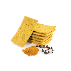 SCHIACCIATINE CURCUMA E PEPE NERO